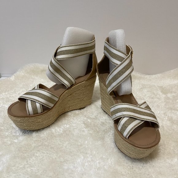 Tommy Hilfiger Espadrille Wedge Sandals - Picture 3 of 7